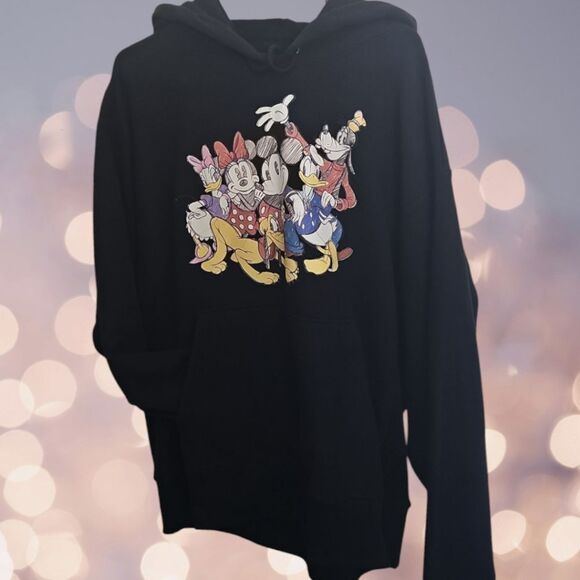 NWT Oversized Disney Mickey and Friends Hoodie - Picture 1 of 4
